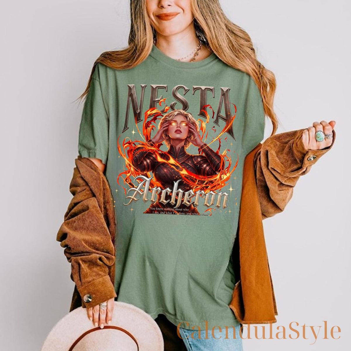 Nesta Archeron Acotar Shirt, Cassian Sarah J Maas Merch, Inner Circle The Night Court Tshirt, SJM Book Fan Merch, You Do Not Yield