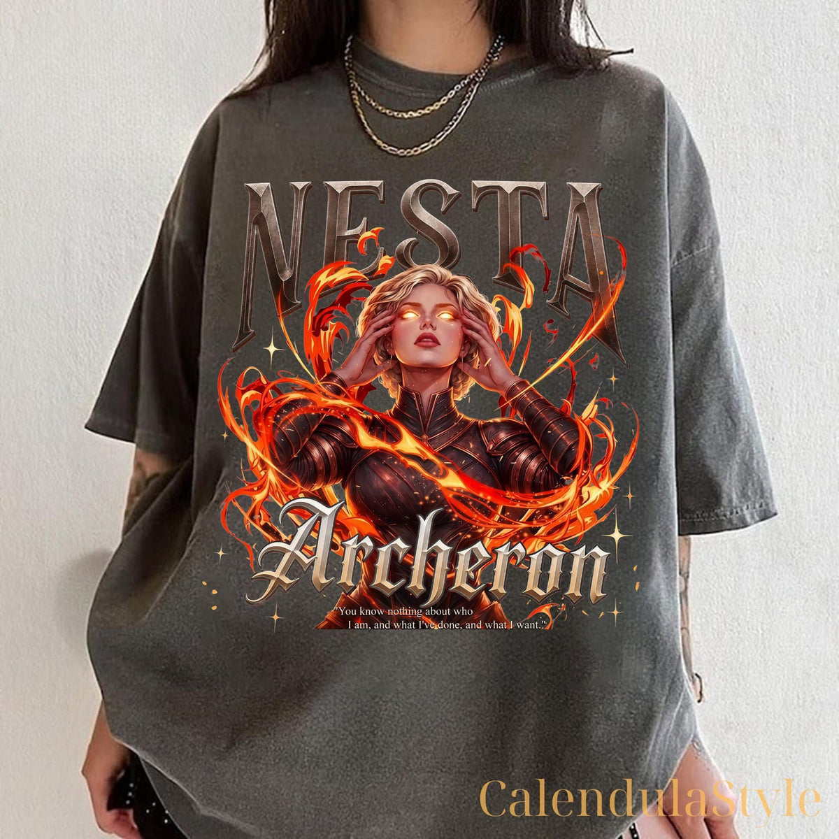 Nesta Archeron Acotar Shirt, Cassian Sarah J Maas Merch, Inner Circle The Night Court Tshirt, SJM Book Fan Merch, You Do Not Yield