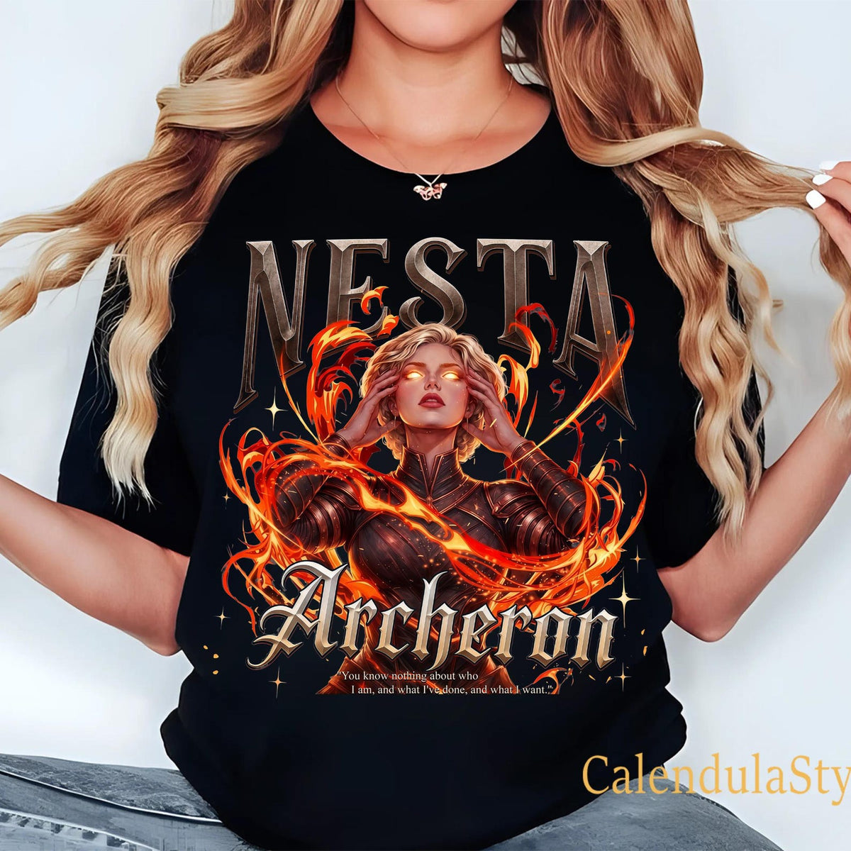 Nesta Archeron Acotar Shirt, Cassian Sarah J Maas Merch, Inner Circle The Night Court Tshirt, SJM Book Fan Merch, You Do Not Yield