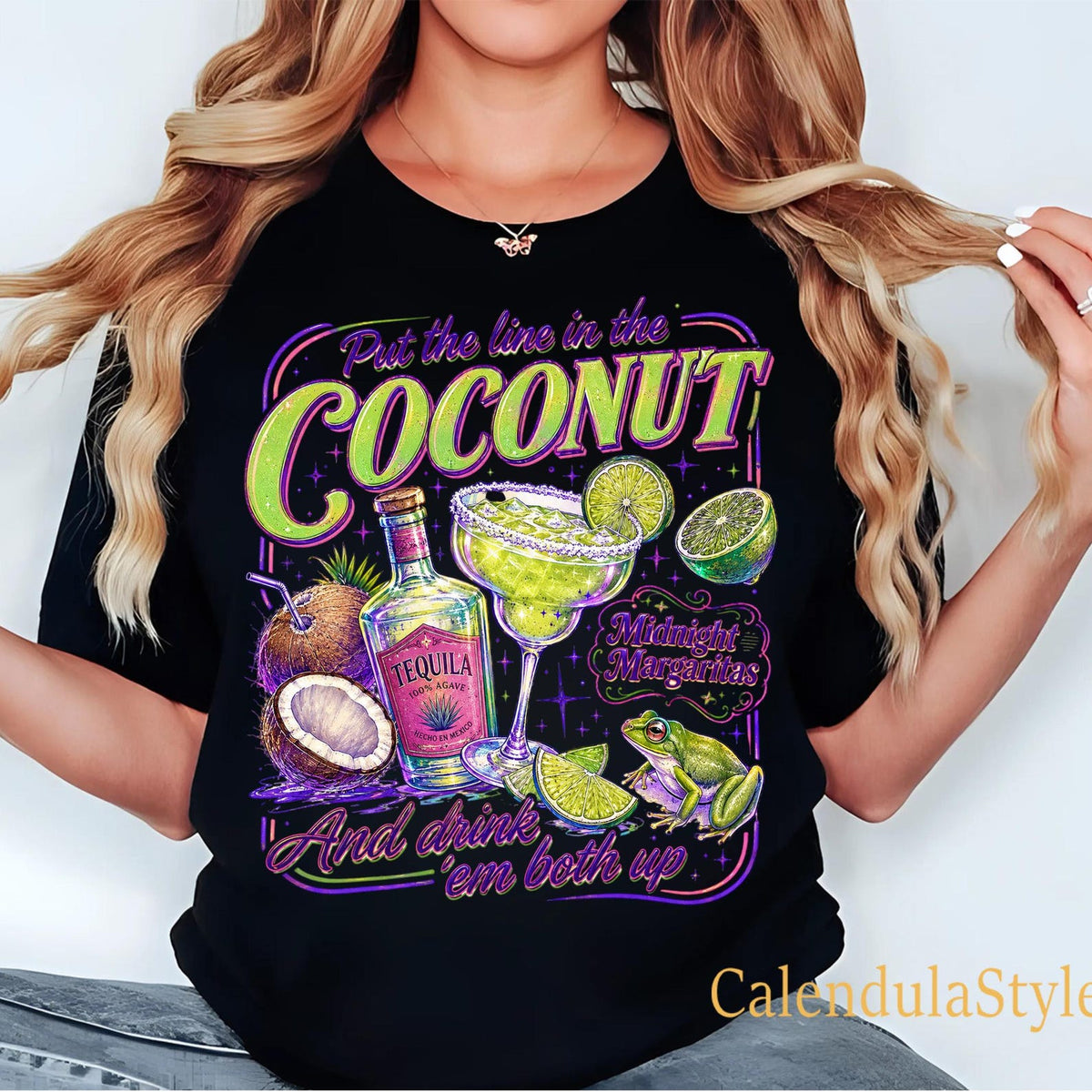 Magic Practical Apothecary Shirt, Put The Lime In The Coconut, Midnight Margaritas Magic Practical Shirt, Spooky Season Witchy Shirt