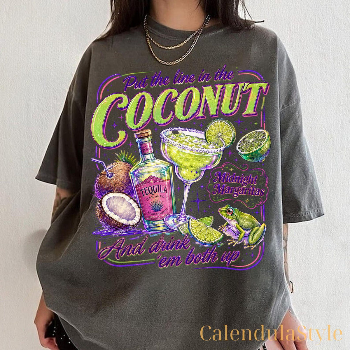 Magic Practical Apothecary Shirt, Put The Lime In The Coconut, Midnight Margaritas Magic Practical Shirt, Spooky Season Witchy Shirt