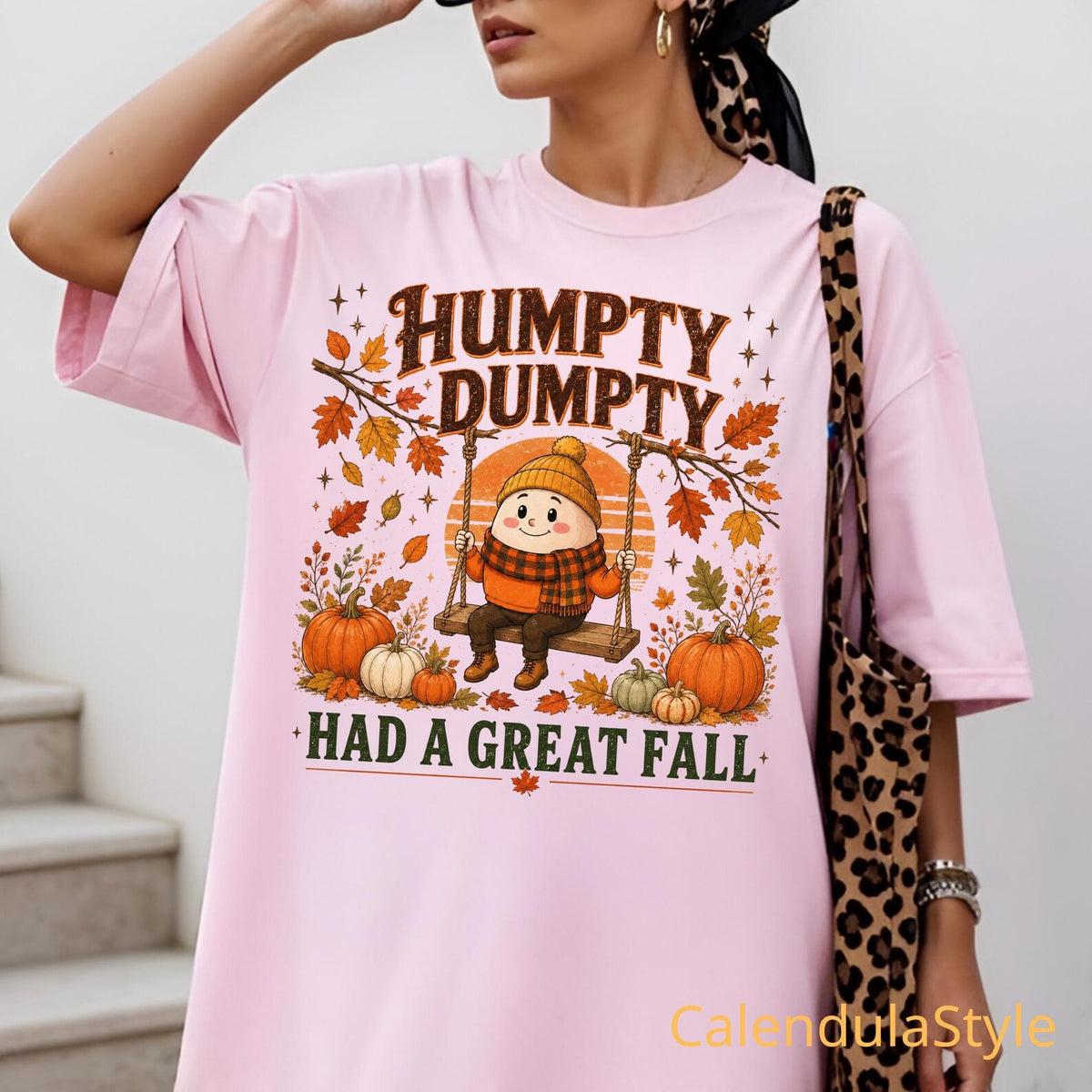 Retro Humpty Dumpty Shirt, Humpty Dumpty Had A Great Fall Shirt, Funny Fall Pun Shirt, Cute Autumn Humor Tee, Fall Lover Gift, Cozy Fall Tee