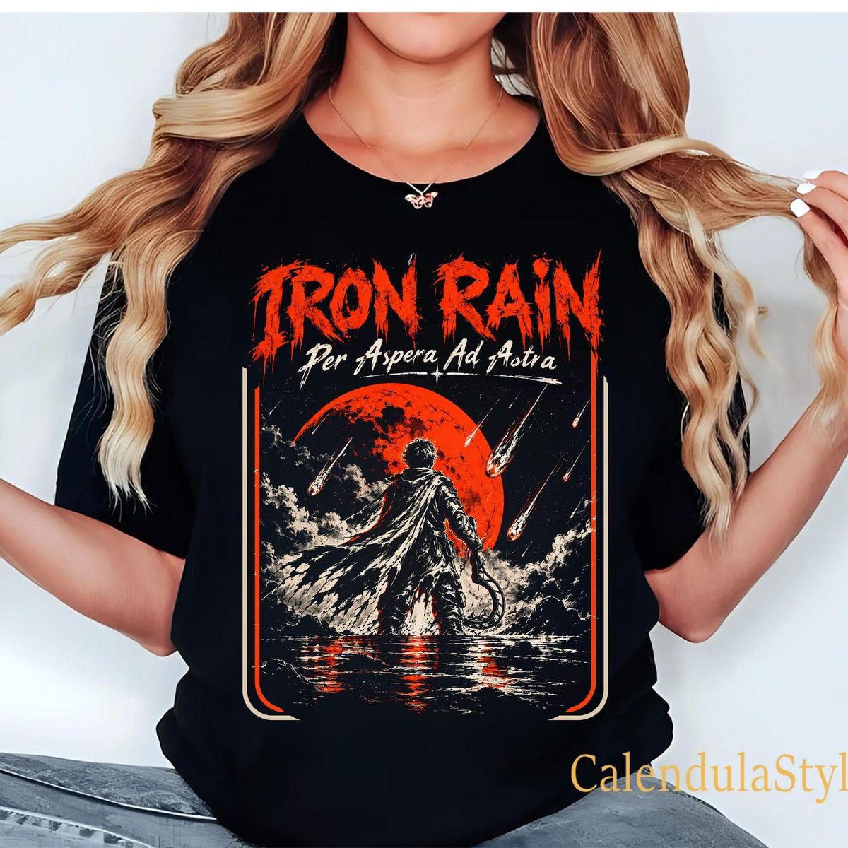 Red Rising Iron Rain Sci-Fi Shirt, Red Rising Comfort Colort Shirt, Hail Libertas Hail Reaper T-shirt, Omnis Vir Lupus, Libertas Reaper Tee