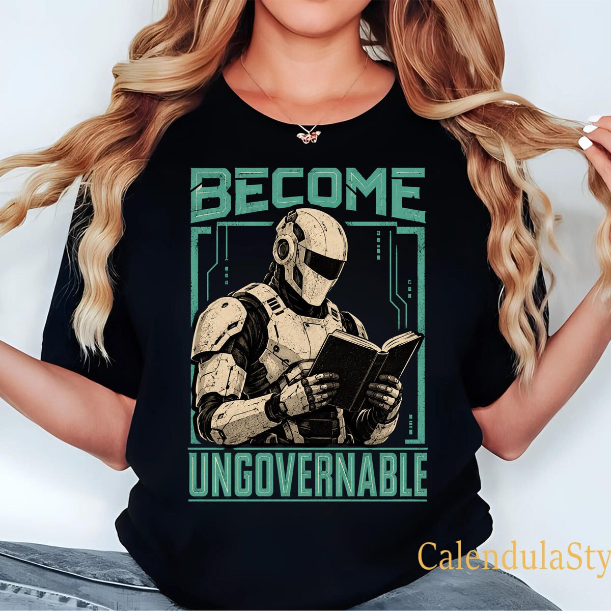 Become Ungovernable Shirt, Murderbot Diaries Sanctuary Moon Shirt, Murderbot Shirt, SecUnit T-shirt, The Rise and Fall of Sanctuary Moon