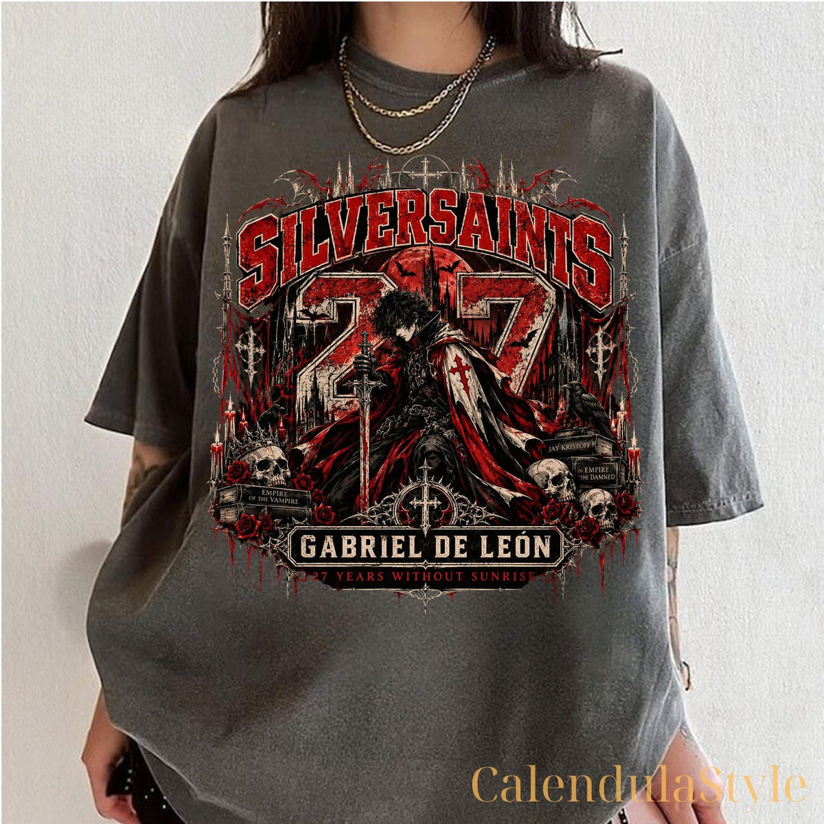 Empire Of The Vampire Comfort Color Shirt, Jay Kristoff Merch, Book Lover Shirt, Gabriel De Leon, Empire Of The Damned, Empire Of The Dawn