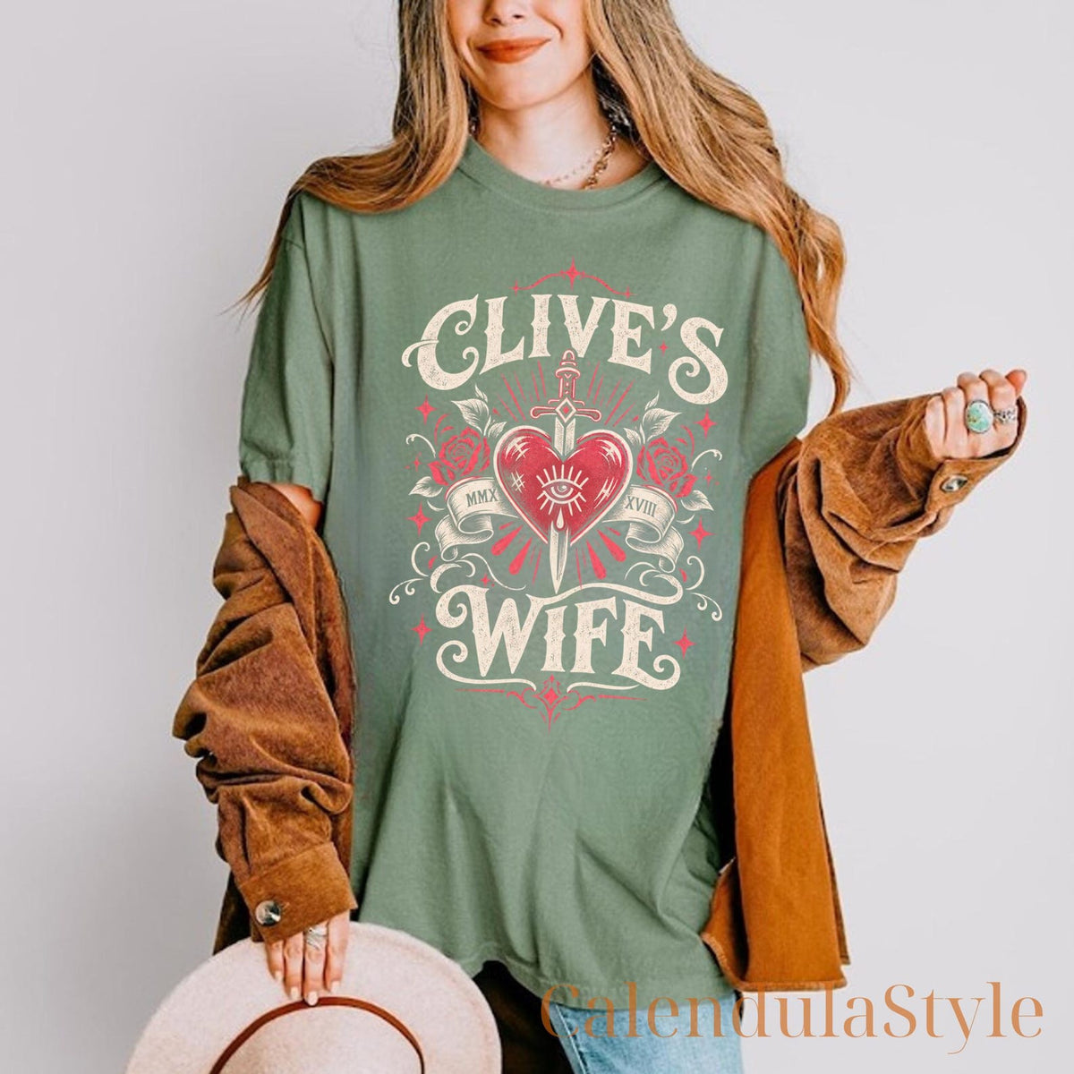 Clive's Wife Comfort Color Shirt, He Who Fights With Monsters, Book Lover Gift, HWFWM Shirt, LitRPG Fan Gift