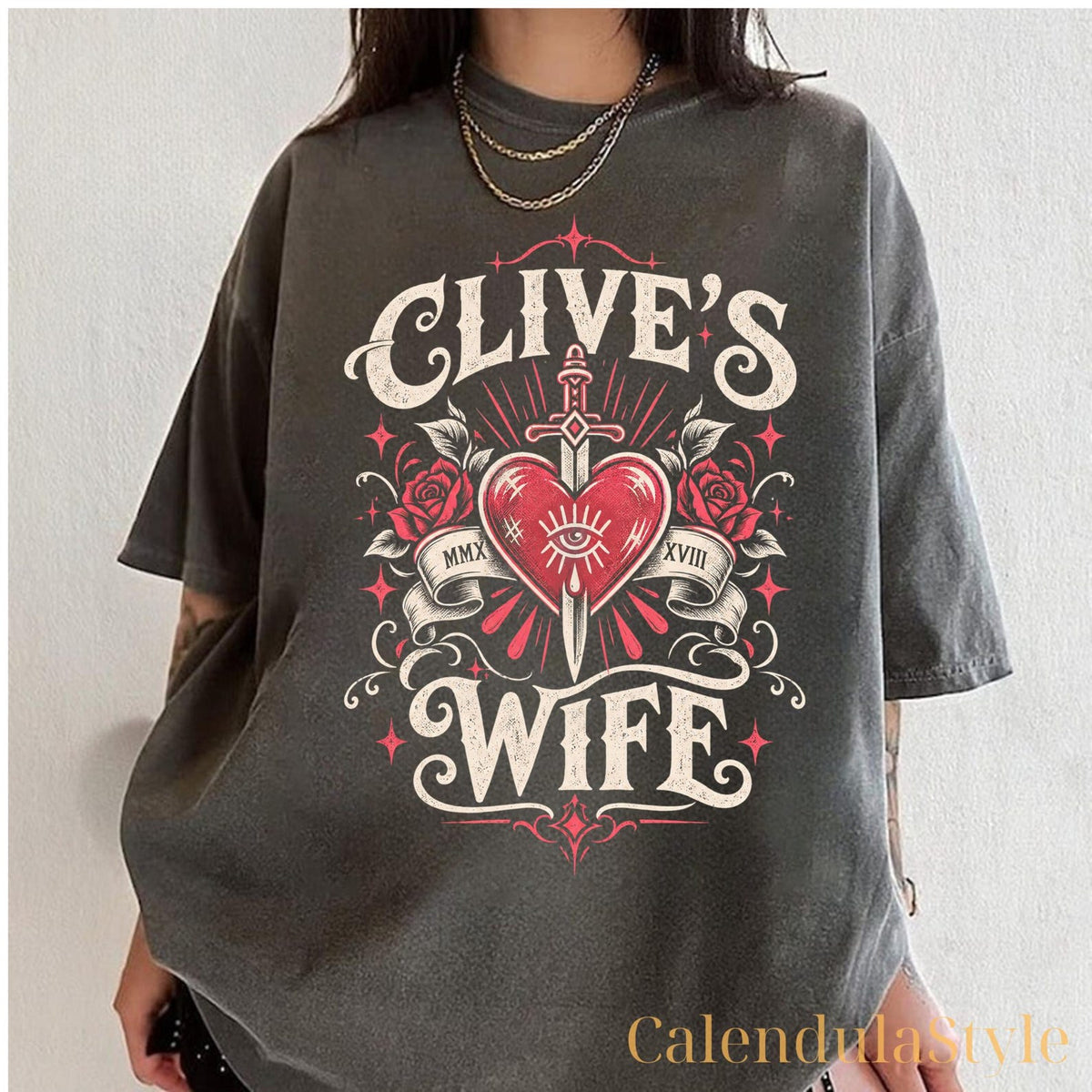 Clive's Wife Comfort Color Shirt, He Who Fights With Monsters, Book Lover Gift, HWFWM Shirt, LitRPG Fan Gift