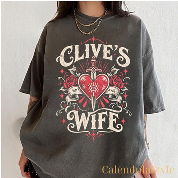 Clive's Wife Comfort Color Shirt, He Who Fights With Monsters, Book Lover Gift, HWFWM Shirt, LitRPG Fan Gift