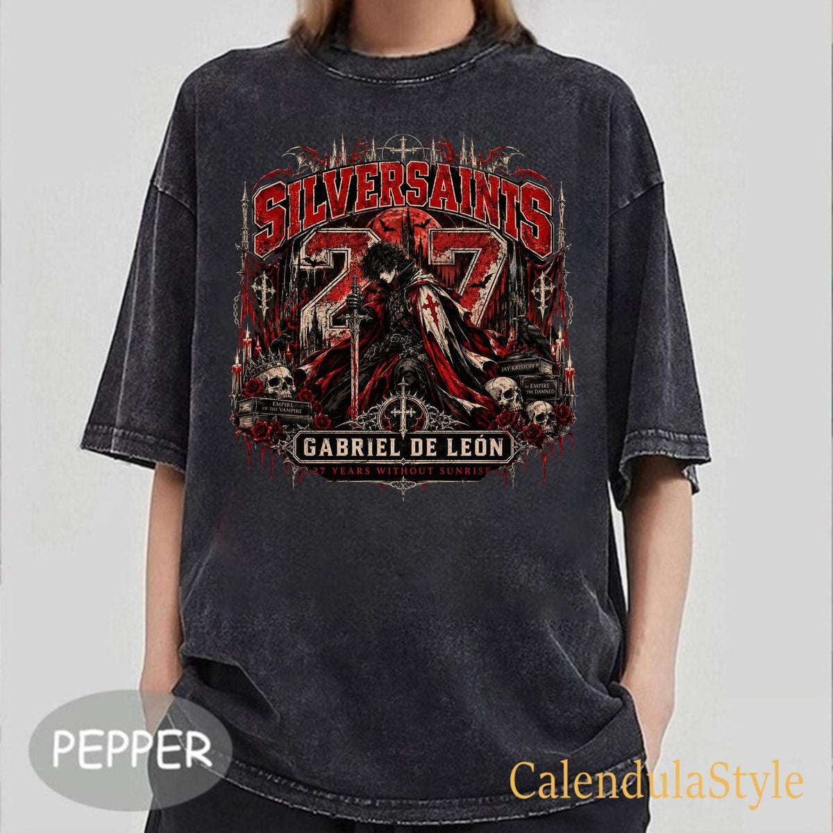 Empire Of The Vampire Comfort Color Shirt, Jay Kristoff Merch, Book Lover Shirt, Gabriel De Leon, Empire Of The Damned, Empire Of The Dawn
