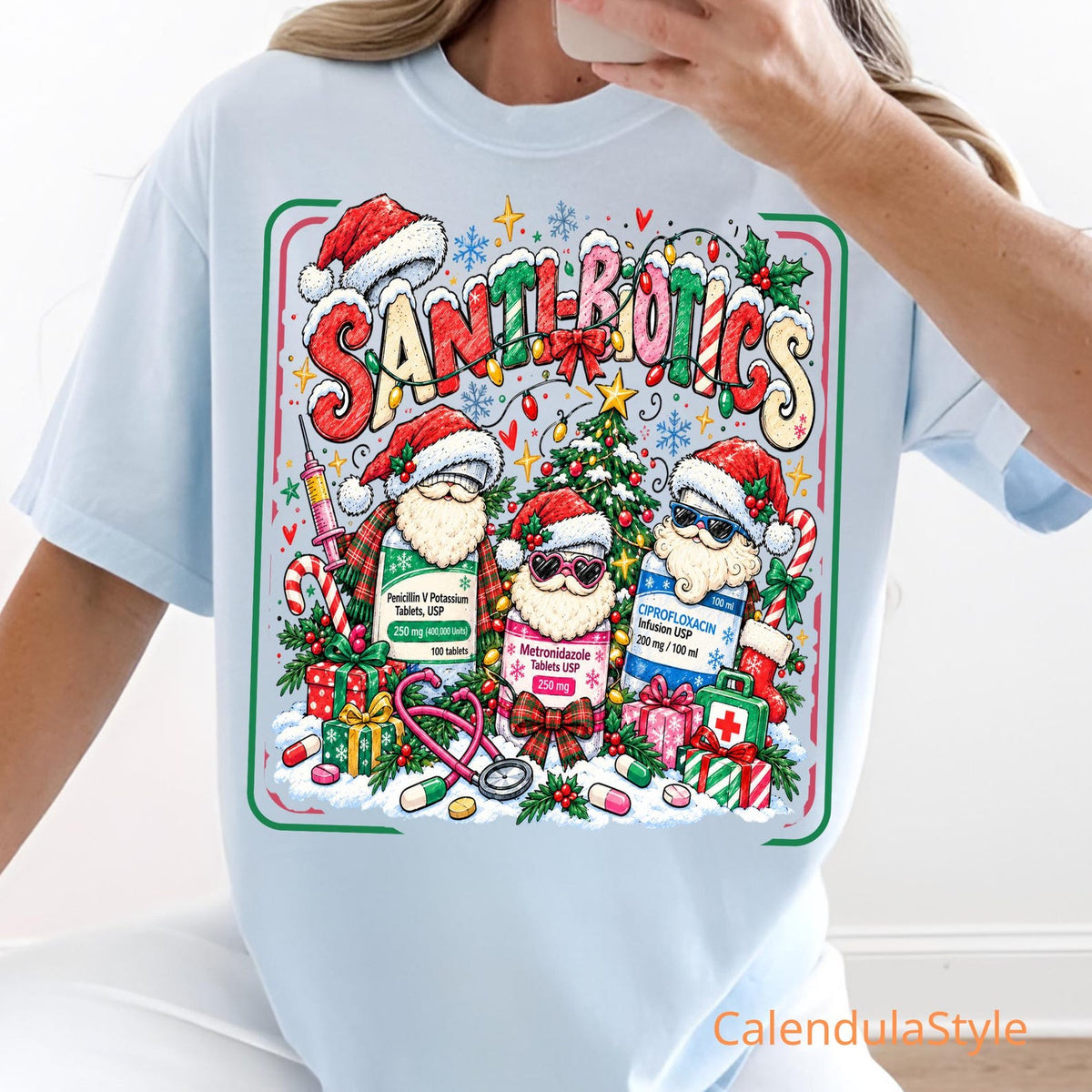 Medical Christmas Tree Shirt, Healthcare Christmas Shirt, Cute Christmas Nurse Tee, Holiday Hospital Staff Shirt, Nurse Holiday Tee