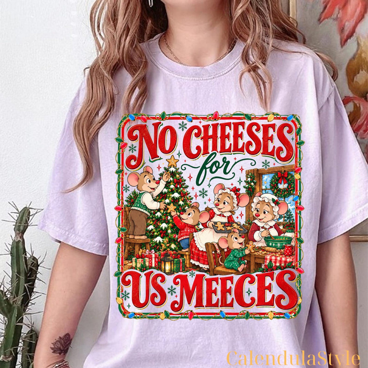 No Cheeses For Us Meeces Shirt, Christmas Carol TShirt,The Muppet Mouse Family Xmas Shirt, Mouse Very Merry Party Outfit